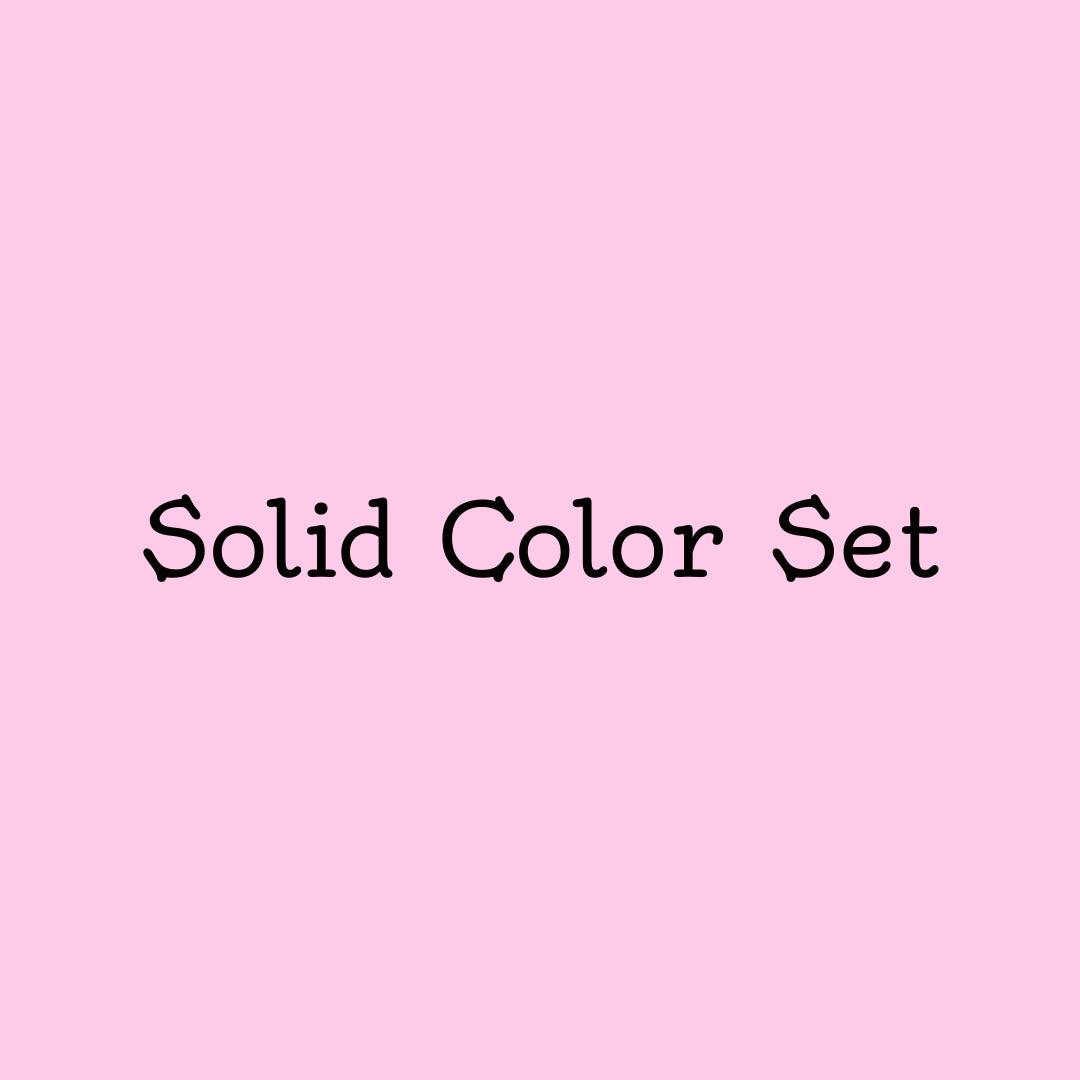Solid Color Set