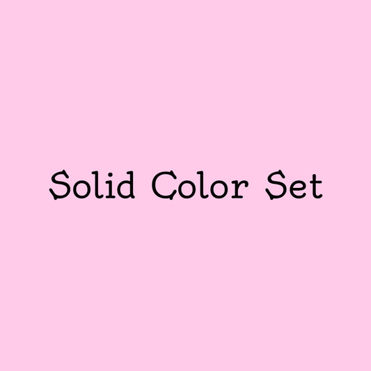 Solid Color Set